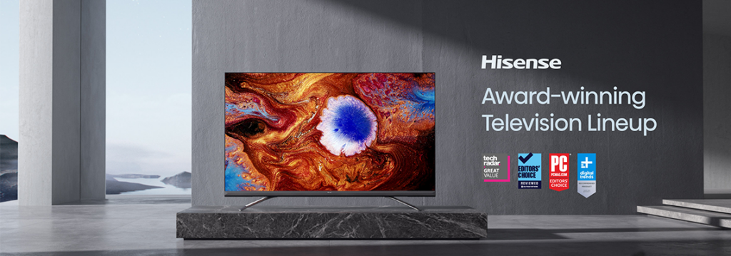 Hisense award winning Tv